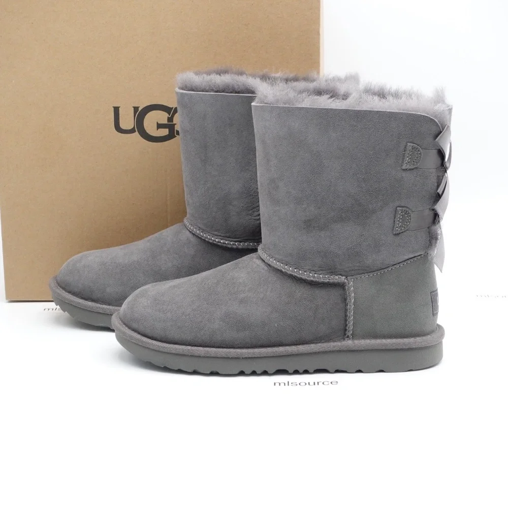 NEW UGG Bailey Bow II Water Resistant Shearling Boots